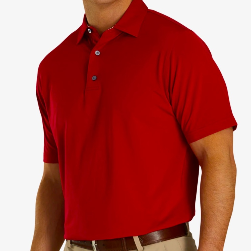 FootJoy Red Golf Polo
